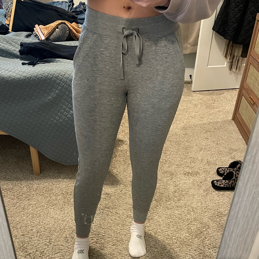 Gray joggers